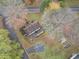 Aerial view of house and driveway at 345 Henderson St, Oxford, NC 27565