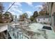Spacious deck overlooking the street, perfect for outdoor entertaining at 511 Elmira Ave, Durham, NC 27707