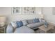 Living room featuring a sectional sofa and coffee table at 2010 Fletchers Ridge Dr, Durham, NC 27703