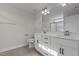 Modern bathroom with double vanity and updated fixtures at 22 Laramie Ln, Selma, NC 27576