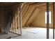 Unfinished bonus room featuring sloped ceilings at 30 Basil Ct, Franklinton, NC 27525