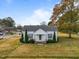 Single story home with a grassy yard at 308 E First St, Princeton, NC 27569