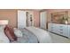 Spacious bedroom with a double bed and plenty of closet space at 716 Apple Churn Dr, Fuquay Varina, NC 27526