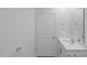 Modern bathroom with a double vanity and quartz countertop, offering ample counter space at 7586 Michelle Rd, Rocky Mount, NC 27803