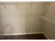 Spacious walk-in closet with wire shelving at 107 Explorer Dr, Morrisville, NC 27560