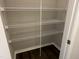 Walk-in pantry with wire shelving at 107 Explorer Dr, Morrisville, NC 27560