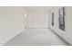 Bright bedroom with grey carpet, double closets, and large windows at 108 N Woodshed Ct, Cary, NC 27513