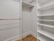 Large walk-in closet with hanging rod and shelving at 174 Craig Hill Ln, Chapel Hill, NC 27516