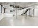 Unfinished basement with laundry hookups, and plenty of storage space at 2112 Eastwood Dr, Durham, NC 27703