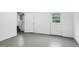 Unfinished basement offering extra storage and exterior access at 2112 Eastwood Dr, Durham, NC 27703