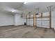 Spacious two-car garage with overhead storage at 3240 Hillcastle Trl, Chapel Hill, NC 27516