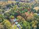 Aerial view showing two adjacent lots ready for development at 114 Barnhill St, Durham, NC 27707