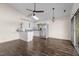 Kitchen with granite countertops, white cabinets, and stainless steel appliances at 148 Silver Lake Pt Pt, Sanford, NC 27332