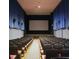 A movie theater auditorium with rows of seats facing the screen at 237 Hopewell Branch Ct, Smithfield, NC 27577