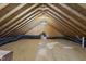 Unfinished attic space with plenty of storage potential at 3128 Gold Dust Ln, Willow Springs, NC 27592