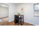 Bright breakfast nook with small table and chairs at 3210 Courtney Ln, Sanford, NC 27330