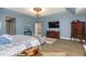 Spacious primary bedroom with ample natural light and walk-in closet at 400 Challenge Rd, Raleigh, NC 27603