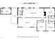 Floor plan showcasing a spacious layout with multiple bedrooms, bathrooms, and living areas at 5813 Cheek Rd, Durham, NC 27704