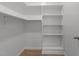 Spacious closet with built-in shelving provides ample storage at 55 Sterling Dr, Franklinton, NC 27525