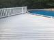 Deck next to an above ground pool at 170 Carrington Ave, Franklinton, NC 27525