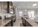 Modern kitchen with stainless steel appliances and granite countertops at 268 Misty Pike Dr, Raleigh, NC 27603