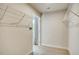 Spacious walk-in closet with wire shelving for convenient storage at 35 Catbird Ln, Franklinton, NC 27525