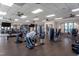 State-of-the-art fitness center with various equipment at 2330 Del Webb Gardens Dr, Fuquay Varina, NC 27526