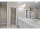 Bathroom with double vanity and adjacent toilet at 3007 Sunningdale Ct, Elon, NC 27244