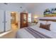 Main bedroom with en-suite bathroom and ample closet space at 1008 Oakgate Ct, Apex, NC 27502