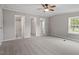 Main bedroom with ensuite bathroom and walk-in closet at 262 Homestead Dr, Selma, NC 27576