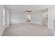 Large carpeted bedroom with access to other rooms at 46 Two Belles Ct, Angier, NC 27501