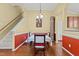 Cozy dining area with hardwood floors and charming decor at 501 Courthouse Dr, Morrisville, NC 27560