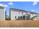 Gray house exterior with a screened porch at 504 Morning Glade St, Wake Forest, NC 27587