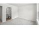Bedroom with private bathroom and carpet flooring at 8658 Brixton Shay Dr, Raleigh, NC 27616