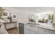 Kitchen with granite countertops, stainless steel appliances, and an open floor plan at 8658 Brixton Shay Dr, Raleigh, NC 27616