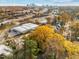 Aerial view of neighborhood and highway at 307 Bickett Blvd, Raleigh, NC 27608