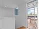 Private deck with outdoor furniture and city views at 511 S Bloodworth St # 103, Raleigh, NC 27601