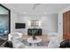 Light-filled living area featuring comfy seating and a sleek media console at 511 S Bloodworth St # 103, Raleigh, NC 27601