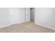 Spacious bedroom with double closets and neutral tones at 1819 Hinesley Dr, Durham, NC 27703