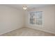 Upstairs bedroom with ceiling fan and window at 3100 Lariat Ridge Dr, Wake Forest, NC 27587