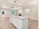 Spacious kitchen with island and granite countertops at 652 Shawnee Dr, Louisburg, NC 27549