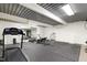 Basement home gym with exercise equipment at 12309 Beestone Ln, Raleigh, NC 27614