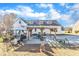 Relaxing backyard patio featuring pergola and seating area at 205 E Main St, Micro, NC 27555