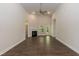 Spacious living room with hardwood floors, fireplace and high ceilings at 51 Sunburst Ct, Fuquay Varina, NC 27526