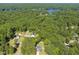 New home in a wooded neighborhood near a lake at 517 Shawnee Dr, Louisburg, NC 27549