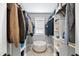 Spacious walk-in closet with ample shelving and hanging space at 517 Shawnee Dr, Louisburg, NC 27549
