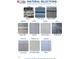 Material selections showcasing siding, stone, flooring, and countertop options at 54 Northwood Dr, Fuquay Varina, NC 27526