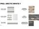 Exterior materials including siding, brick, stone, and trim options at 7529 Percussion Dr, Apex, NC 27539