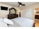 Main bedroom with a large dresser and en-suite bathroom at 5829 Sandstone Dr, Durham, NC 27713