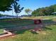 Community mini golf course with red ring feature at 117 Deer Cross Dr, Louisburg, NC 27549
